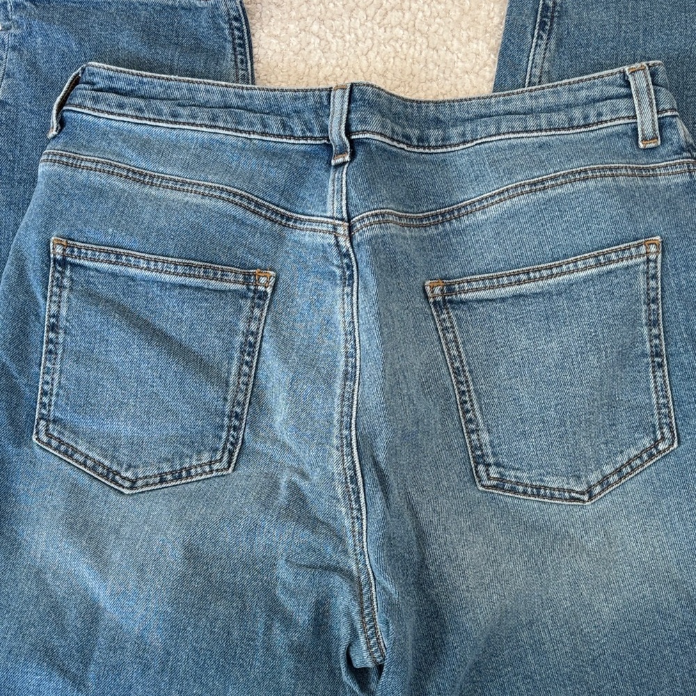 ASOS Denim Women's High Rise Blue Jeans - Picture 4 of 5